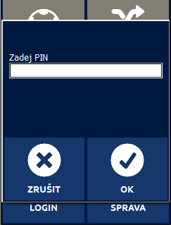 login - pin